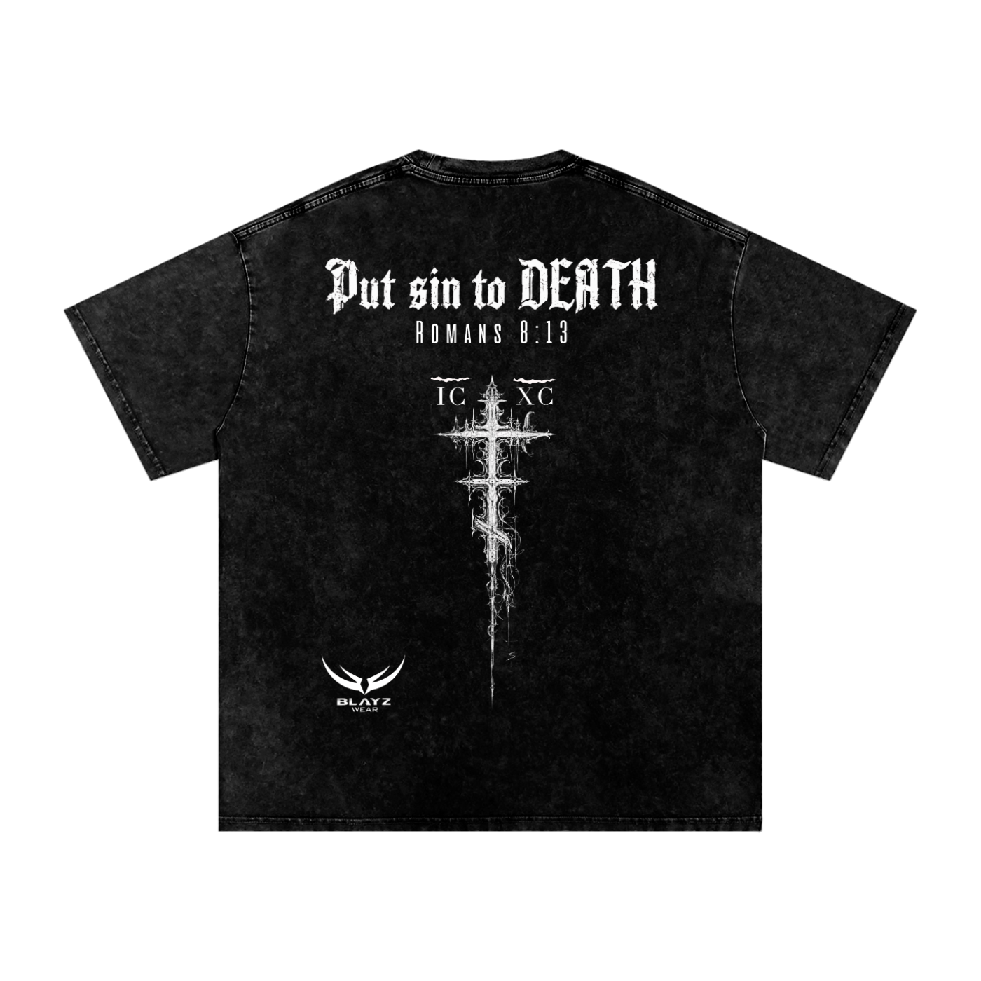 Washed Oversized DEATH Tshirt