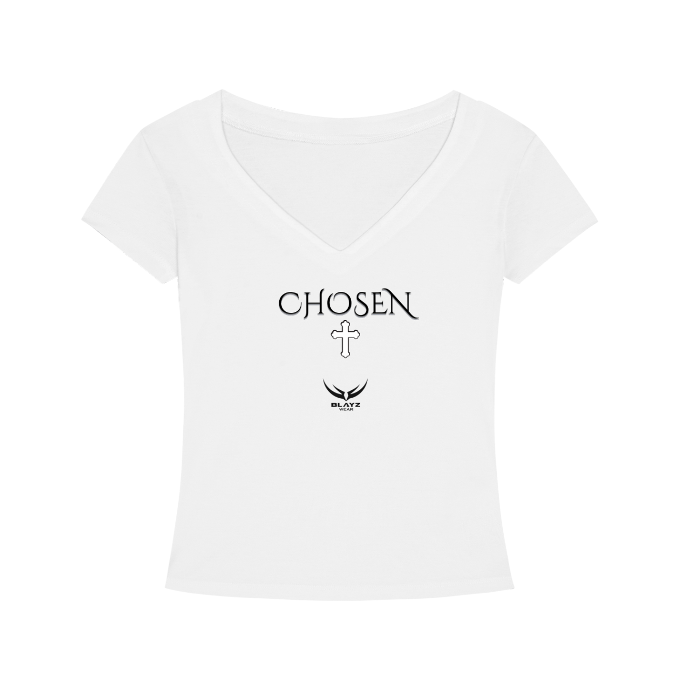 Tencel Slim Fit V-Neck T-Shirt